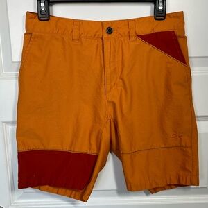 Outdoor Research Shorts Women’s Size 6 Orange Hiking Lightweight Gorpcore Trail